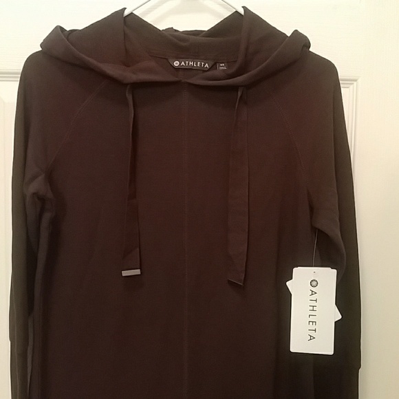 Athleta Solitude Hoodie Dress 